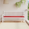 vidaXL, vidaXL Gartenbank-Auflage Rot 180x50x4 cm
