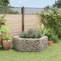 vidaXL Sechseckiges Gabionen-Hochbeet 160×140×50 cm