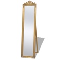 Standspiegel im Barock-Stil 160x40 cm Gold