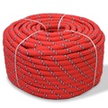 Diverse Hardware, Bootsseil Polypropylen 8 mm 100 m Rot