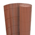 Diverse Hardware, Gartenzaun Doppelseitig 90 x 500 cm Braun