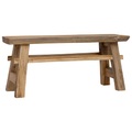 Diverse Hardware, Bank Altholz Massiv 100 x 28 x 43 cm