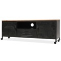 TV-Schrank 120 x 30 x 43 cm Schwarz