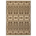 Webteppich Sisal-Optik Indoor/Outdoor 80x150 cm Ethno-Design