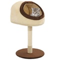 vidaXL Katzen-Kratzbaum mit Sisal-Säule 72 cm Beige und Braun