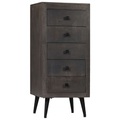 Sideboard Mangoholz Massiv 40 x 40 x 91 cm