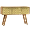 Sideboard Mangoholz Massiv 120 x 30 x 80 cm