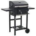 Diverse Hardware, Holzkohlegrill mit Unterer Ablage Schwarz