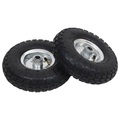 vidaXL, vidaXL Sackkarrenräder 2 Stk. Gummi 4,10 / 3,50 - 4 (260x83)