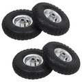 vidaXL, vidaXL Sackkarrenräder 4 Stk. Gummi 4.10/3.50-4 (260x83)