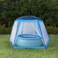 Diverse Hardware, Poolzelt Stoff 500 x 433 x 250 cm Blau