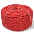 Bootsseil Polypropylen 14 mm 250 m Rot