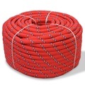 Bootsseil Polypropylen 16 mm 250 m Rot