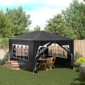 Partyzelt 3 x 4 m Anthrazit