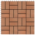 vidaXL, vidaXL Terrassenfliesen 11 Stück WPC 30 x 30 cm 1 qm Teakholzfarbe