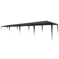 Partyzelt 3 x 12 m PE Anthrazit
