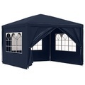 Partyzelt 3 x 3 m Blau