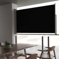 Ausziehbare Seitenmarkise 140 x 300 cm Schwarz