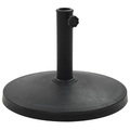 Diverse Hardware, Sonnenschirmfuss Rund 10 kg Schwarz Polyharz