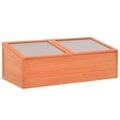 vidaXL Gewächshaus Holz 100x50x34 cm