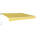 Diverse Hardware, Gelenkarmmarkise 400 cm Gelb/Weiss