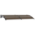 vidaXL Türvordach Schwarz 240x100 cm PC