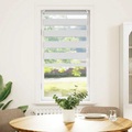 Doppelrollo 60 x 120 cm white