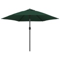 vidaXL Sonnenschirm Gartenschirm Strandschirm Sonnenschutz Grün