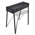 vidaXL, vidaXL BBQ Grill Säulengrill Standgrill Kohlegrill Barbeque Quadratisch