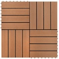 Diverse Hardware, WPC Fliese Barfussdiele Terrassenfliese Bodenfliese