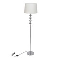 vidaXL Stehlampe Stehleuchte Lampe Leuchte Standleuchte weiß