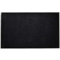 vidaXL Schwarze PVC Türmatte 90 x 120 cm
