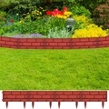 Diverse Hardware, 11 x Palisade Gartenzaun Beeteinfassung Beetumrandung