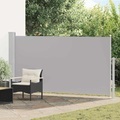 Diverse Hardware, Einziehbare Seitenmarkise 160 x 300 cm grau