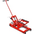 vidaXL, vidaXL Hydraulische Motorrad-Hebebühne ATV 680 kg rot