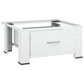 Diverse Hardware, Waschmaschinensockel mit Schublade Weiss