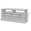 Truhenbank Ablagebank Sitzbank Aarau weiss
