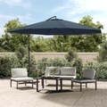 Diverse Hardware, Freiarm-Sonnenschirm 3,5 m Blau
