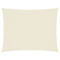 Sonnensegel Oxford Gewebe Rechteckig 4 x 6 m Creme