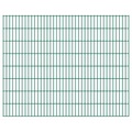 vidaXL 2D Gartenzaun-Element 2,008x1,63 m Grün
