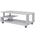 Hochglanz Couchtisch Weiss