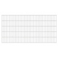 Doppelstabmattenzaun Gartenzaun 2008x1030 mm Verzinkt