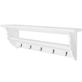 Garderobe MDF Weiss Barocker Stil