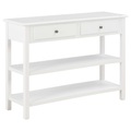 vidaXL Sideboard Weiß 110×35×80 cm MDF