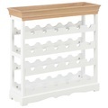 Weinschrank Weiss 70 x 22,5 x 70,5 cm MDF