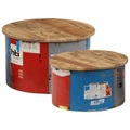 Diverse Hardware, Couchtische 2 Stk. Massivholz Mango