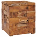 Diverse Hardware, Hocker mit Stauraum Massivholz Teak