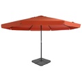 vidaXL Sonnenschirm mit Schirmständer Terrakotta-Rot