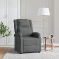 Diverse Hardware, TV-Relaxsessel Dunkelgrau Stoff