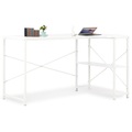 vidaXL Computertisch Weiß 120×72×70 cm
